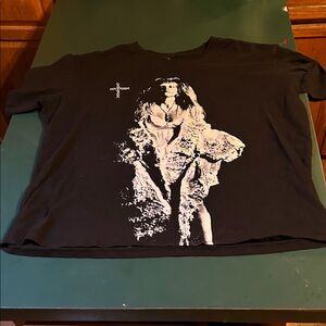 Men's Black Graphic Tee Lady Gaga Mayhem